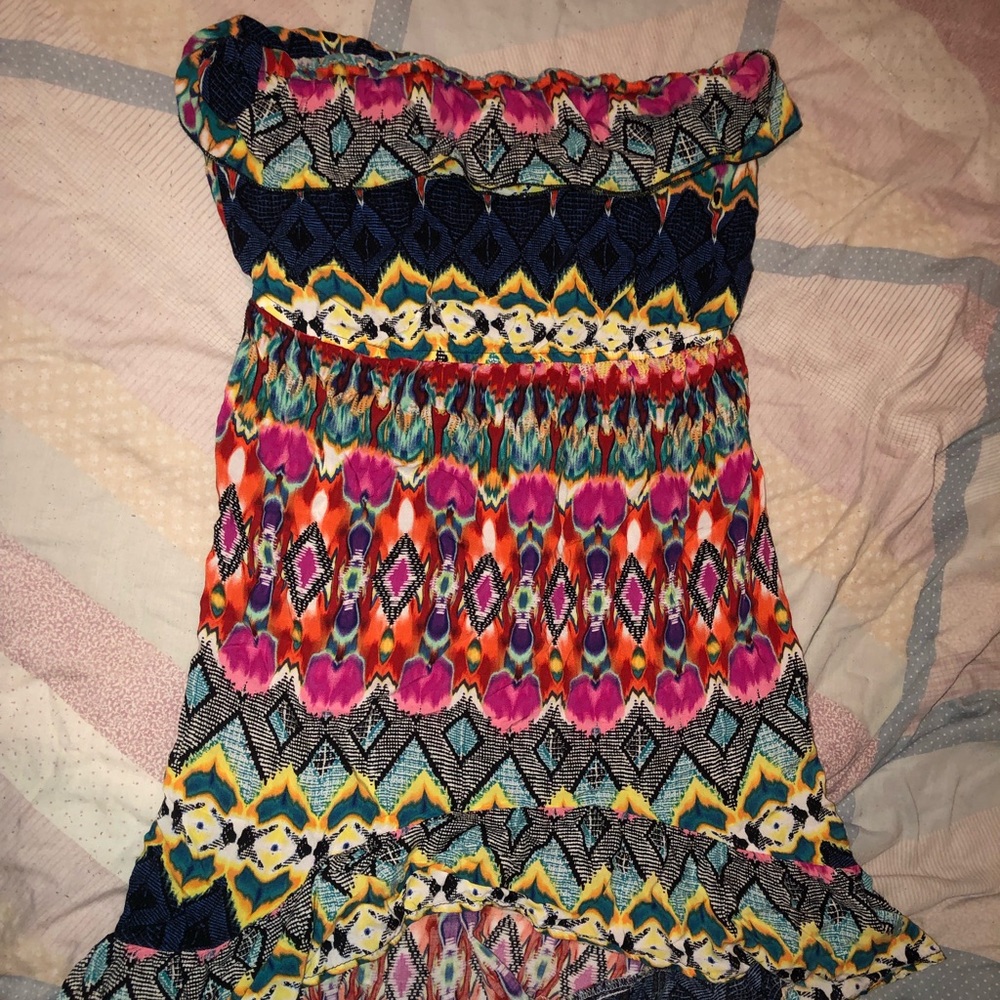 Strapless dress
